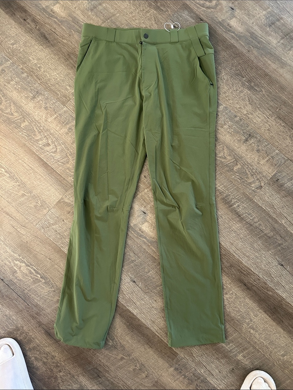 Bad Birdie Mens Green Performance Pants
